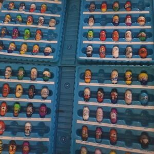 2010 Mighty Beanz Series1 Lot Of 89 And Case Super Clean Beans rare